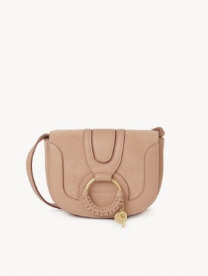 Chloe Hana Mini Omuz Çantası Kahve Pembe | CHE-SR14599