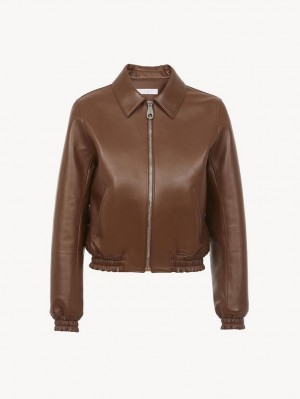 Chloe Kısa Blouson Mont Kahve | CHE-SR13797