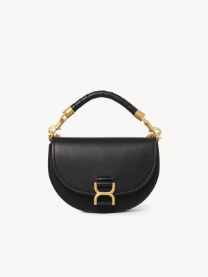 Chloe Marcie Chain Flap Çapraz Askılı Çanta Siyah | CHE-SR13591