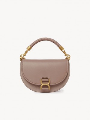 Chloe Marcie Chain Flap Çapraz Askılı Çanta Kahverengi | CHE-SR13618