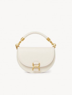 Chloe Marcie Chain Flap Çapraz Askılı Çanta Beyaz | CHE-SR13619