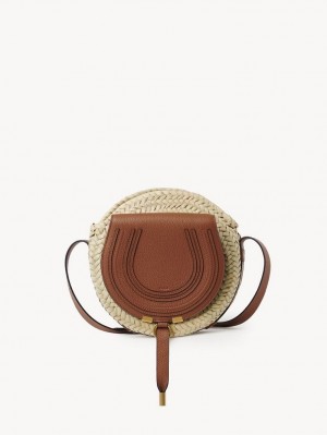 Chloe Marcie Cross-body Baskets Kahverengi | CHE-SR13639