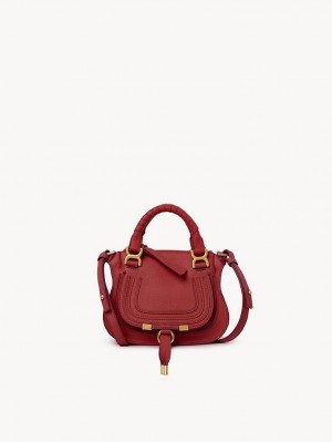 Chloe Marcie Double Carry Mini Çanta Pembe | CHE-SR13712