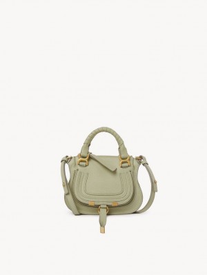 Chloe Marcie Double Carry Mini Çanta Yeşil | CHE-SR13674