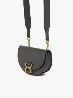 Chloe Marcie Flap Mini Çanta Gri | CHE-SR13711