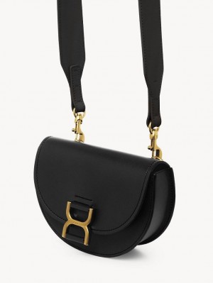 Chloe Marcie Mini Flap Çapraz Askılı Çanta Siyah | CHE-SR13588