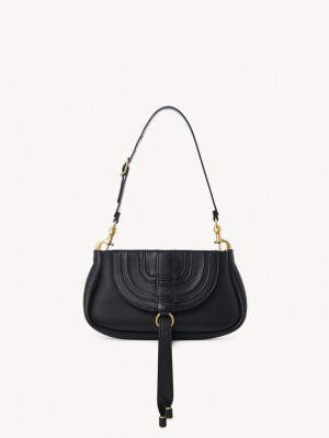 Chloe Marcie Small Clutch Mini Çanta Siyah | CHE-SR13671