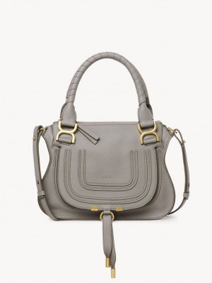 Chloe Marcie Small Double Carry Çapraz Askılı Çanta Gri | CHE-SR13547