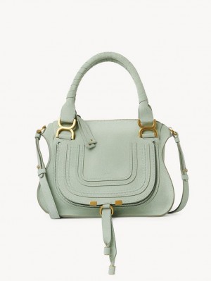 Chloe Marcie Small Double Carry Çapraz Askılı Çanta Yeşil | CHE-SR13601