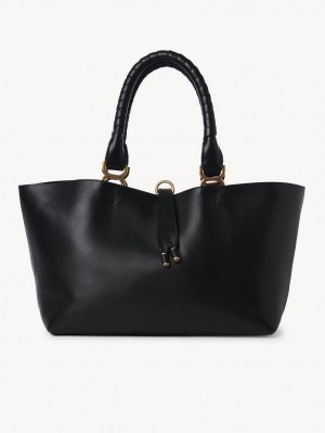 Chloe Marcie Small Tote Çanta Siyah | CHE-SR13360