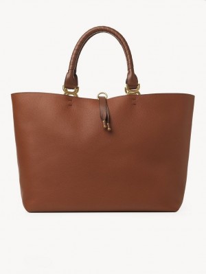 Chloe Marcie Tote Çanta Kahverengi | CHE-SR13342