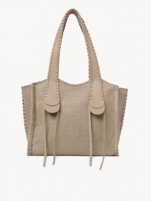 Chloe Medium Mony Tote Çanta Kahverengi | CHE-SR13401