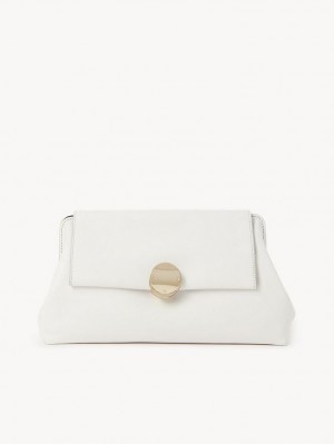 Chloe Penelope Clutch Beyaz | CHE-SR13759