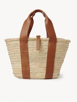 Chloe Sense Medium Baskets Kahverengi | CHE-SR13648