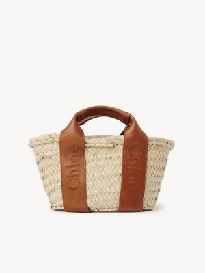 Chloe Sense Small Basket Çapraz Askılı Çanta Kahverengi | CHE-SR13518