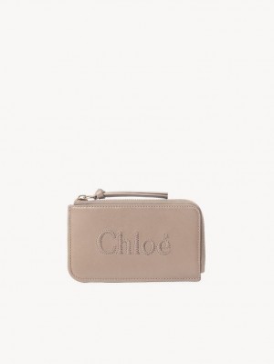 Chloe Sense Small Bozuk Para Cüzdanı Bej Rengi | CHE-SR14322