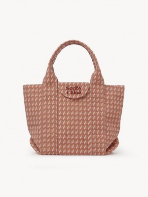 Chloe Small Laetizia Tote Çanta Turuncu | CHE-SR14702