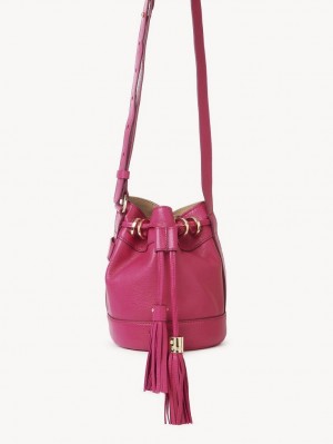 Chloe Vicki Small Bucket Omuz Çantası Pembe | CHE-SR14610