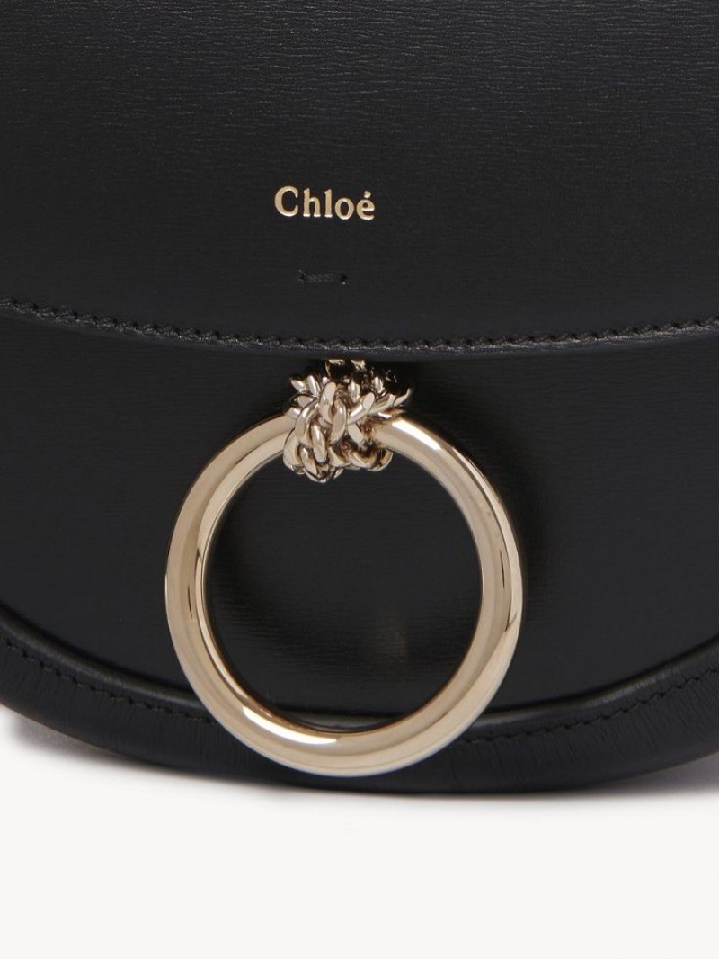 Chloe Arlène Small Çapraz Askılı Çanta Siyah | CHE-SR13611