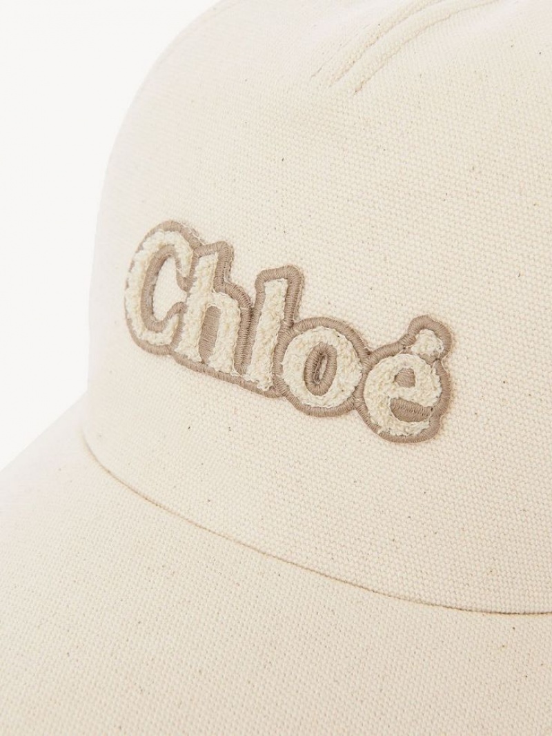 Chloe Baseball Cap Şapka Bej Rengi | CHE-SR14493