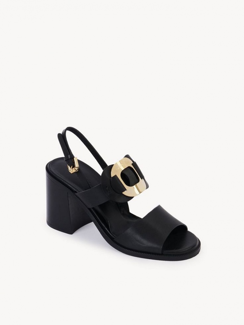 Chloe Chany High-heel Sandalet Siyah | CHE-SR14834