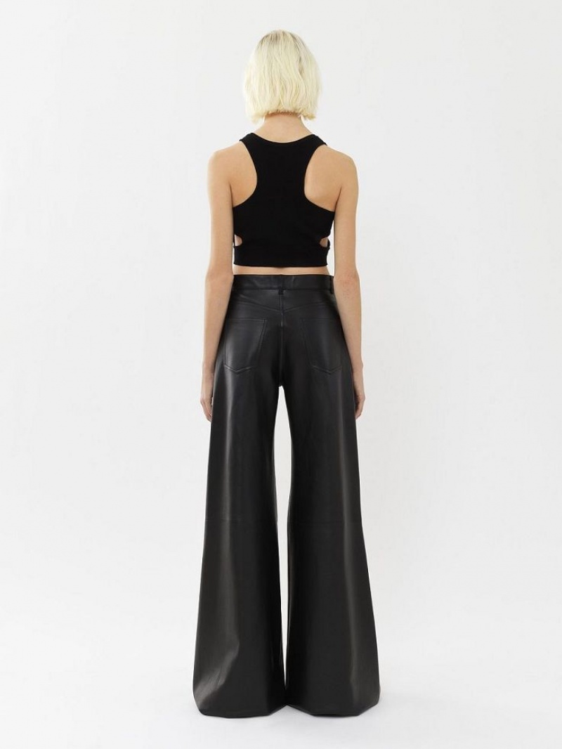 Chloe Cropped Üstler Siyah | CHE-SR13882