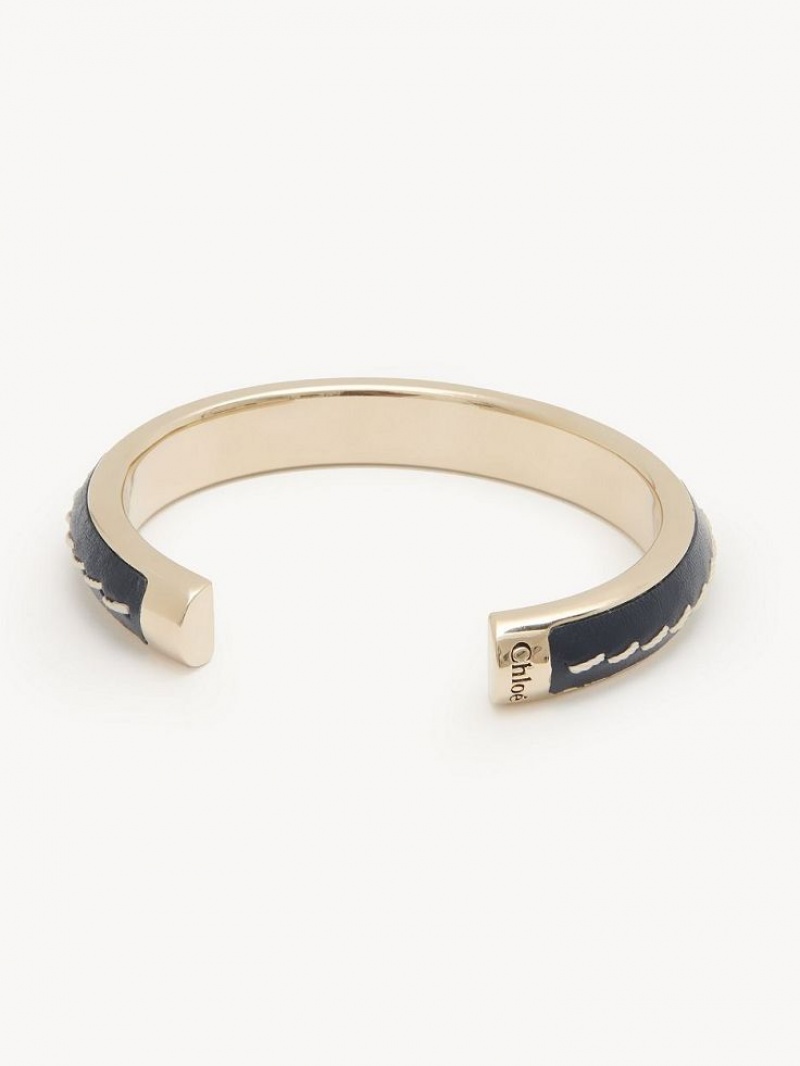 Chloe Edith Cuff Bilezik Lacivert | CHE-SR14395