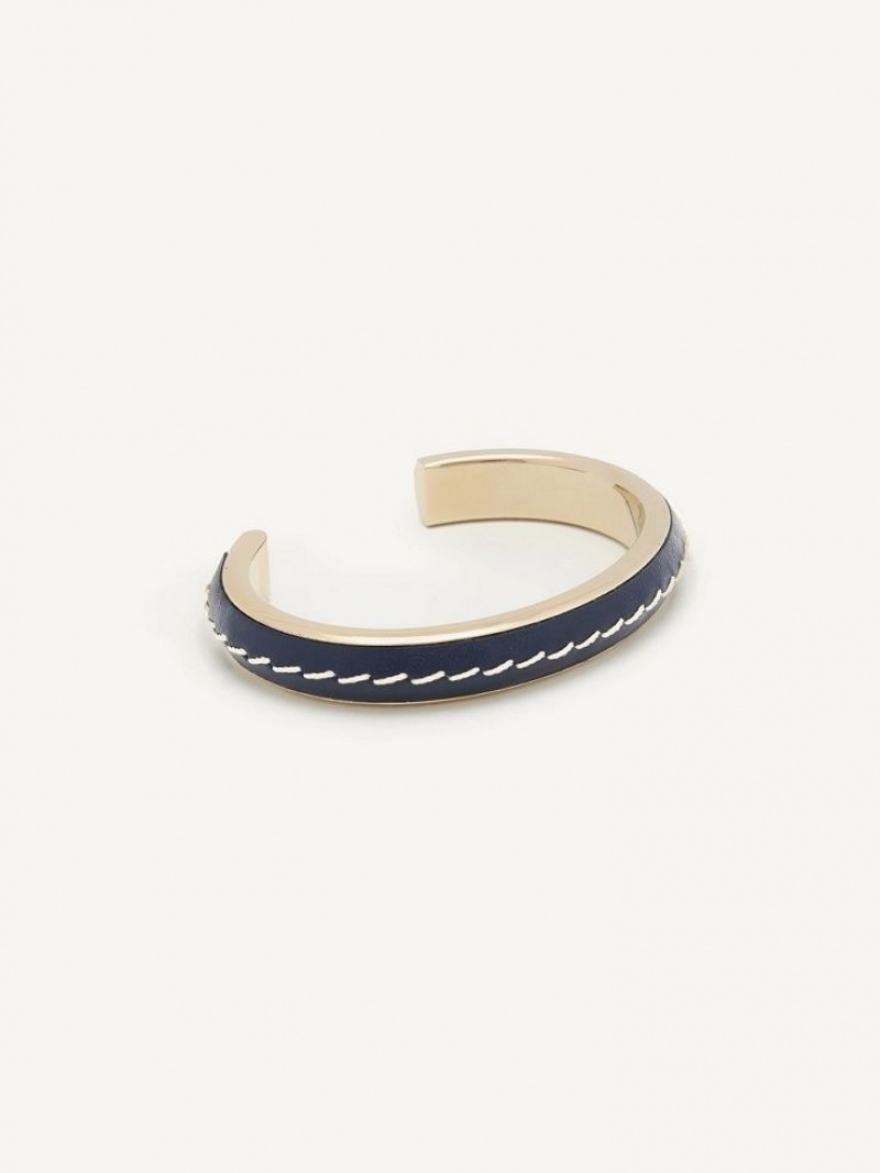 Chloe Edith Cuff Bilezik Lacivert | CHE-SR14395