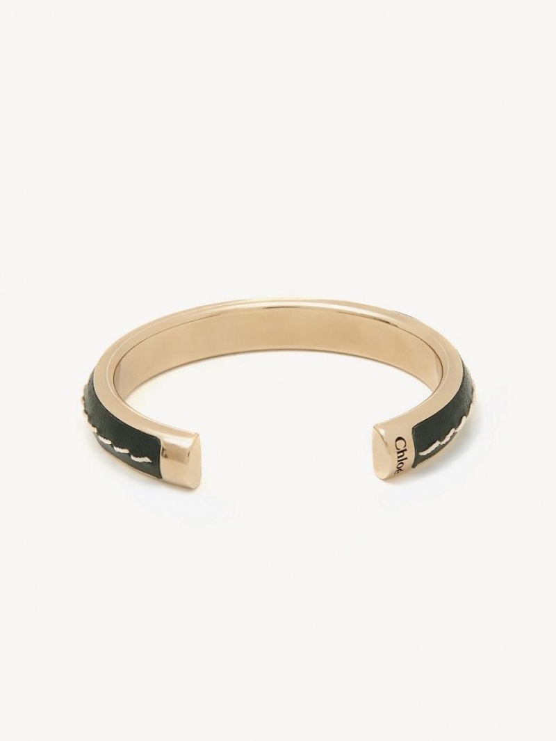 Chloe Edith Cuff Bilezik Yeşil | CHE-SR14386