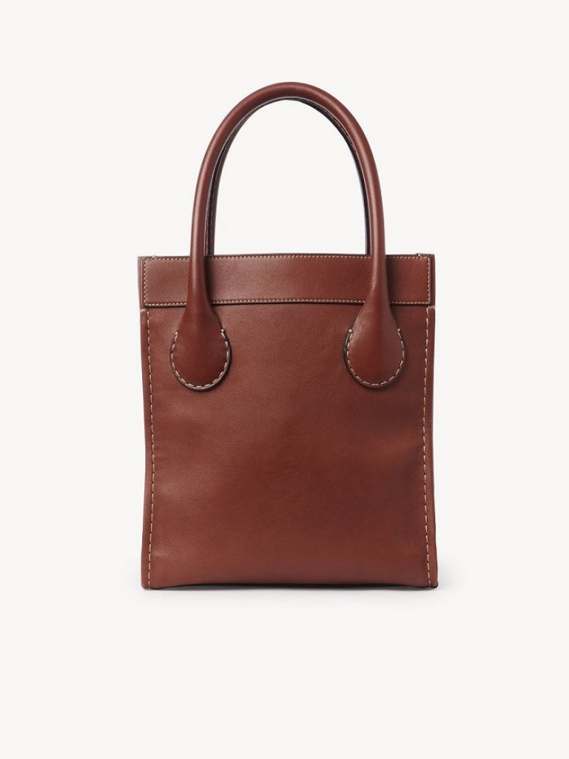 Chloe Edith Tote Çanta Kahverengi | CHE-SR13293