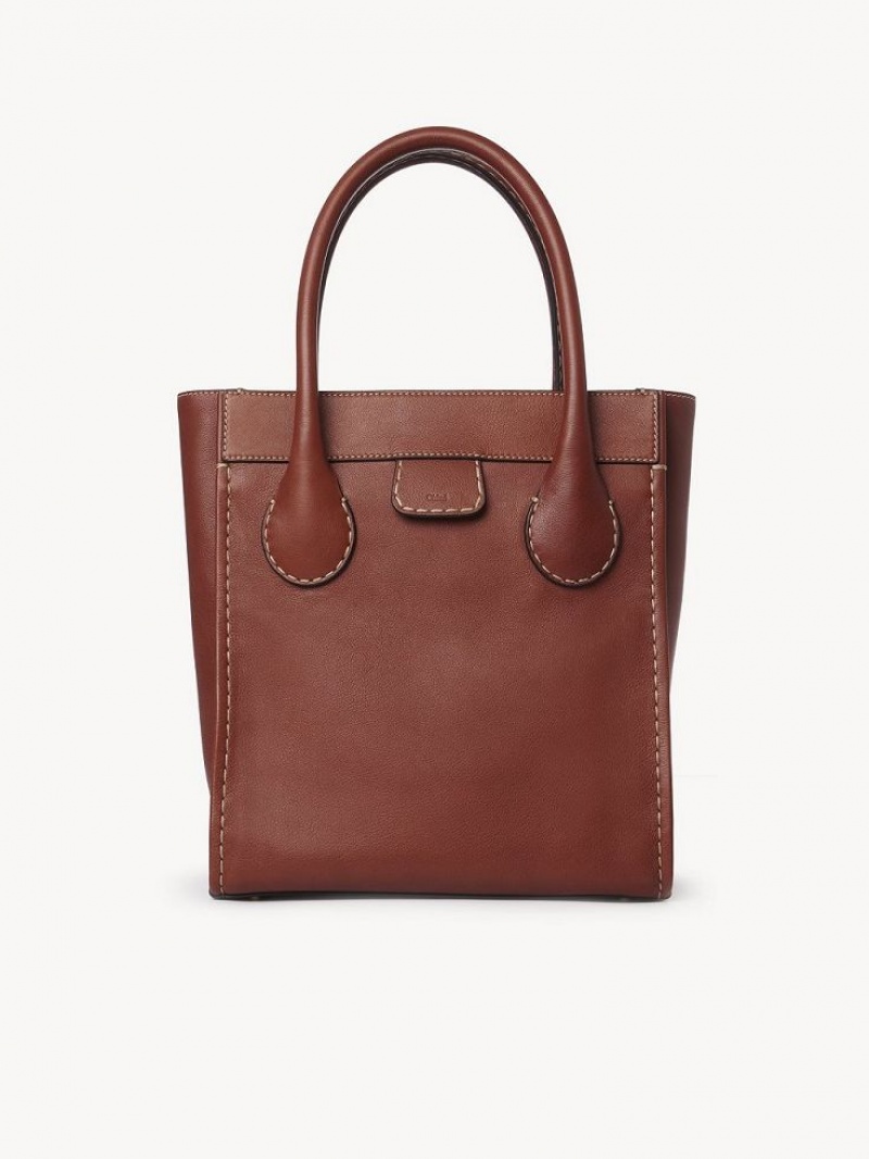 Chloe Edith Tote Çanta Kahverengi | CHE-SR13293