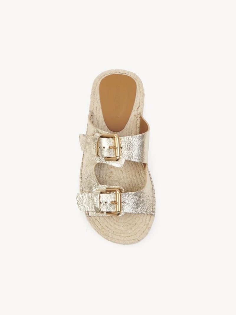 Chloe Glyn Platform Espadril Sandalet Scarlatto | CHE-SR14831