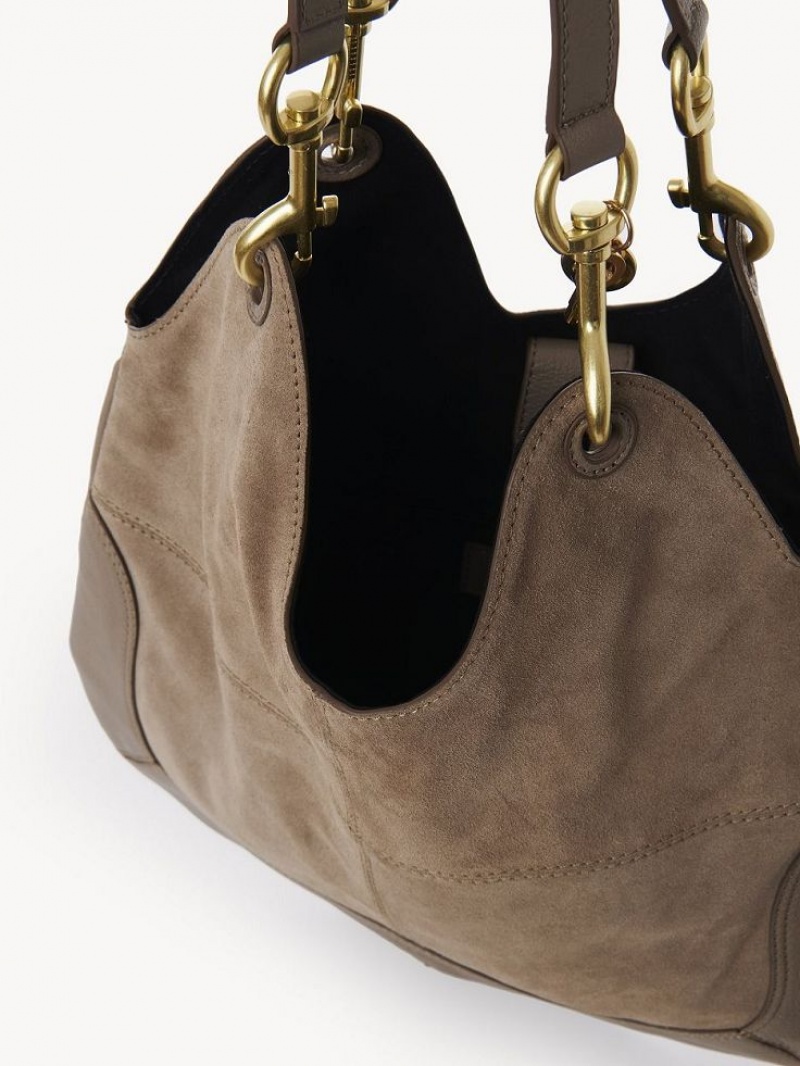 Chloe Hana Tote Çanta Gri | CHE-SR14712