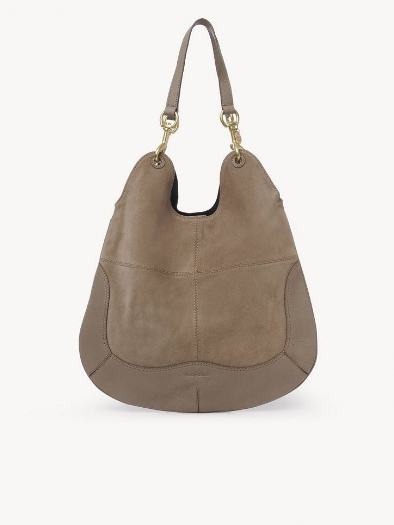 Chloe Hana Tote Çanta Gri | CHE-SR14712