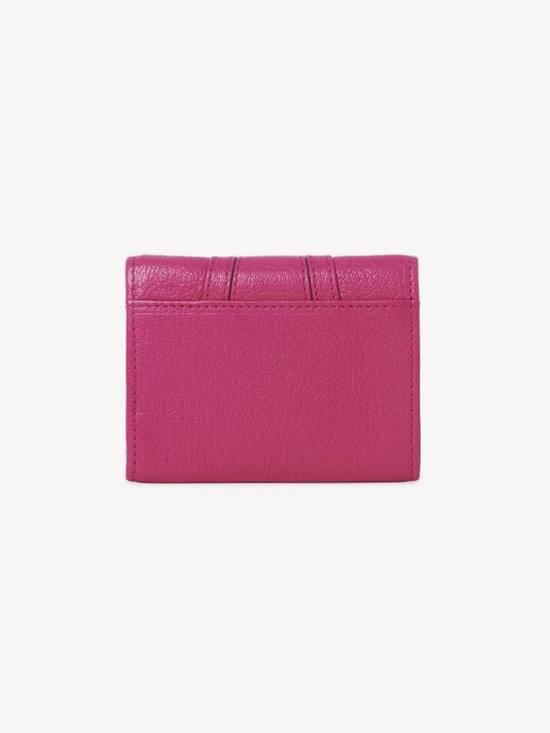 Chloe Hana Tri Fold Küçük Cüzdan Pembe | CHE-SR14895