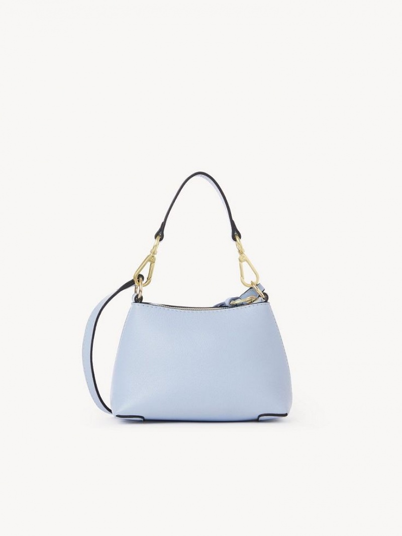 Chloe Joan Mini Omuz Çantası Mavi | CHE-SR14689