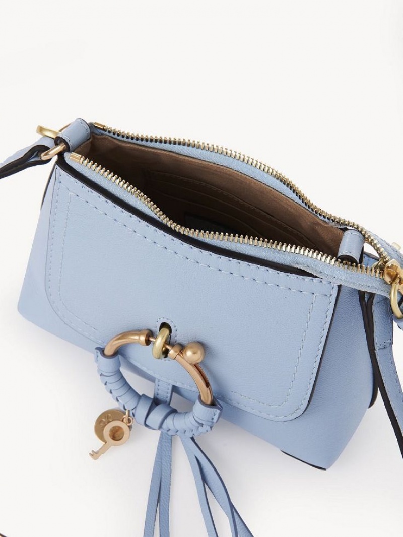 Chloe Joan Mini Omuz Çantası Mavi | CHE-SR14689