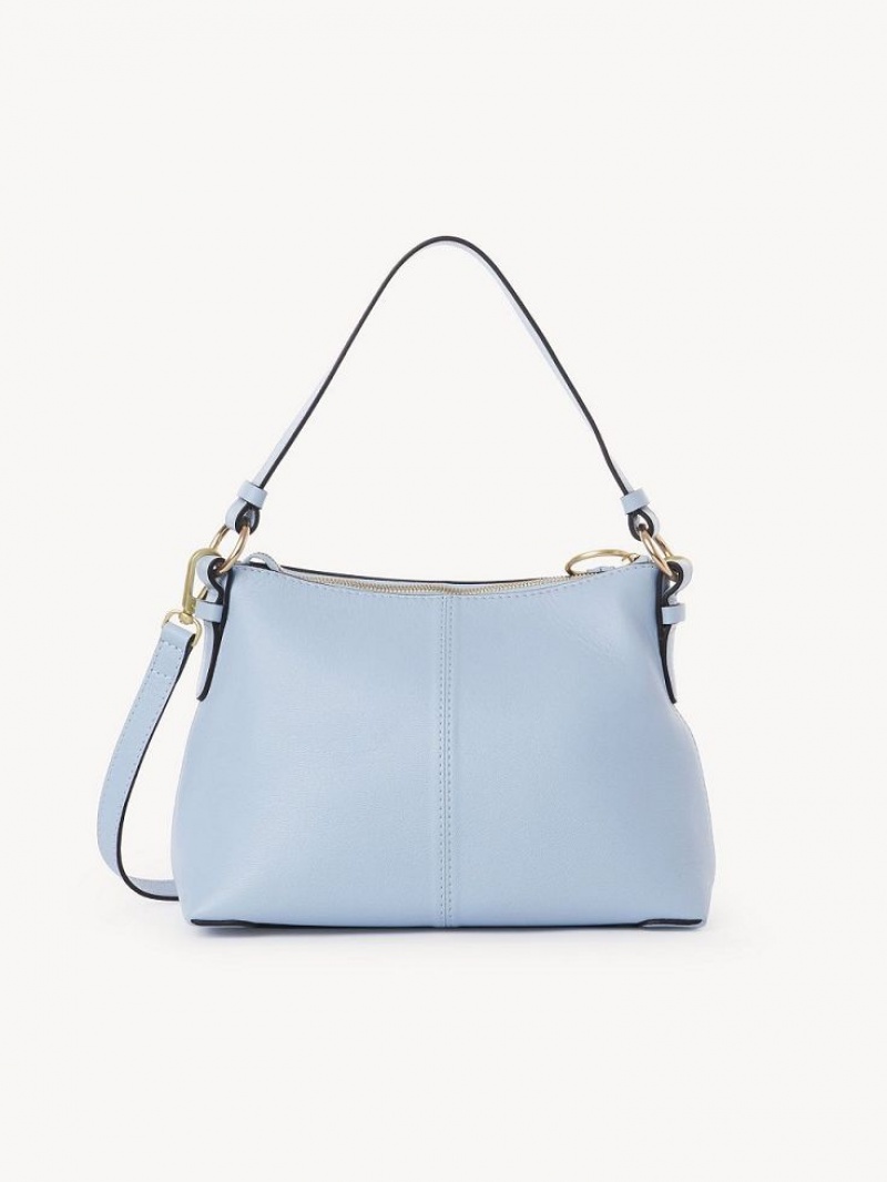 Chloe Joan Small Omuz Çantası Mavi | CHE-SR14679