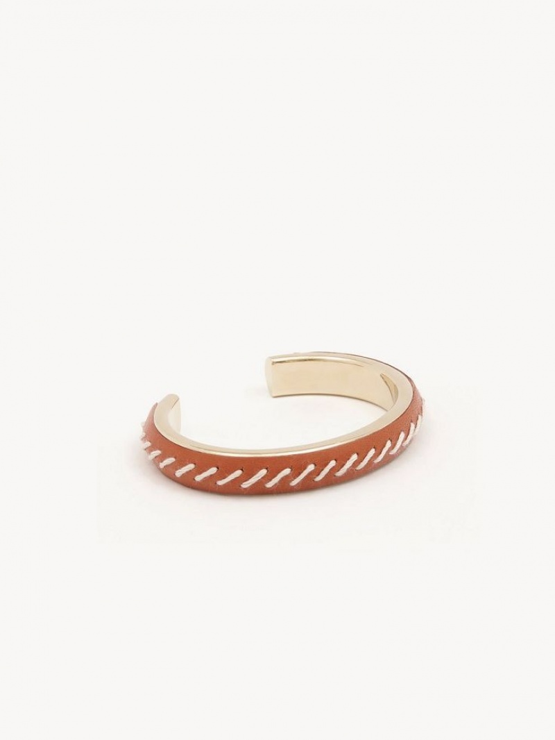 Chloe Kattie Cuff Bilezik Turuncu | CHE-SR14398