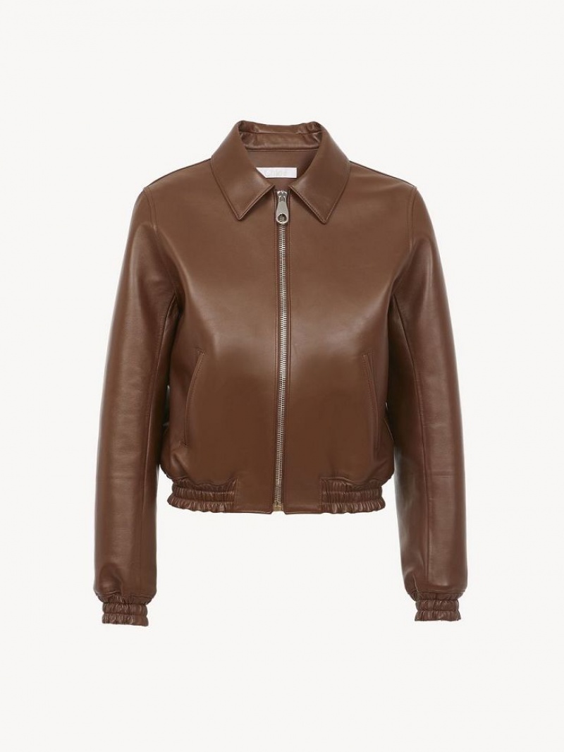 Chloe Kısa Blouson Mont Kahve | CHE-SR13797