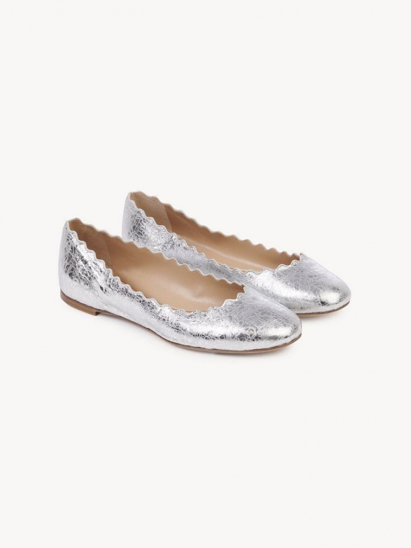 Chloe Lauren Ballet Flat Gümüş | CHE-SR14271