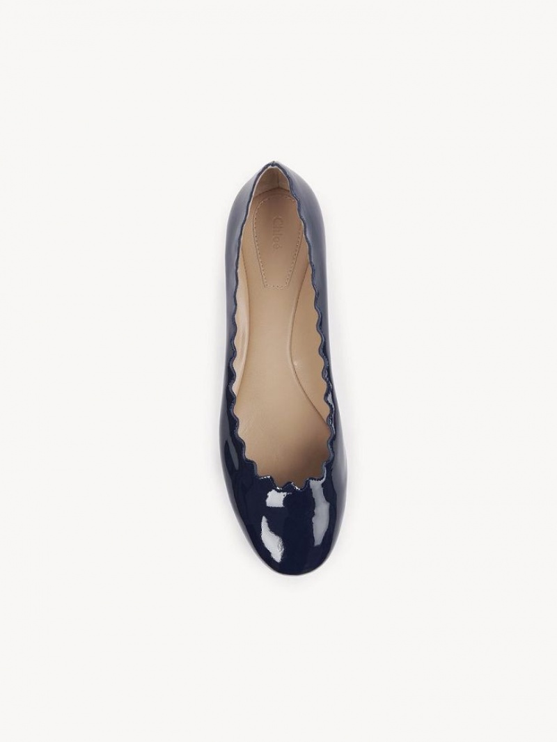 Chloe Lauren Ballet Flat Lacivert | CHE-SR14257