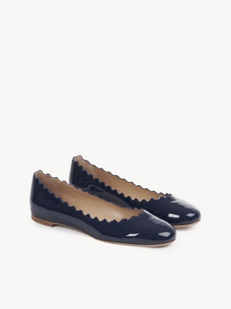 Chloe Lauren Ballet Flat Lacivert | CHE-SR14257