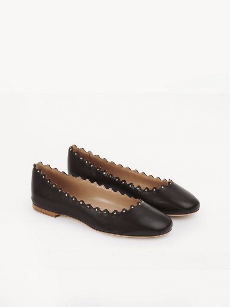 Chloe Lauren Ballet Flat Çikolata | CHE-SR14253