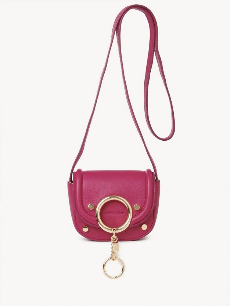 Chloe Mara Micro Omuz Çantası Pembe | CHE-SR14605