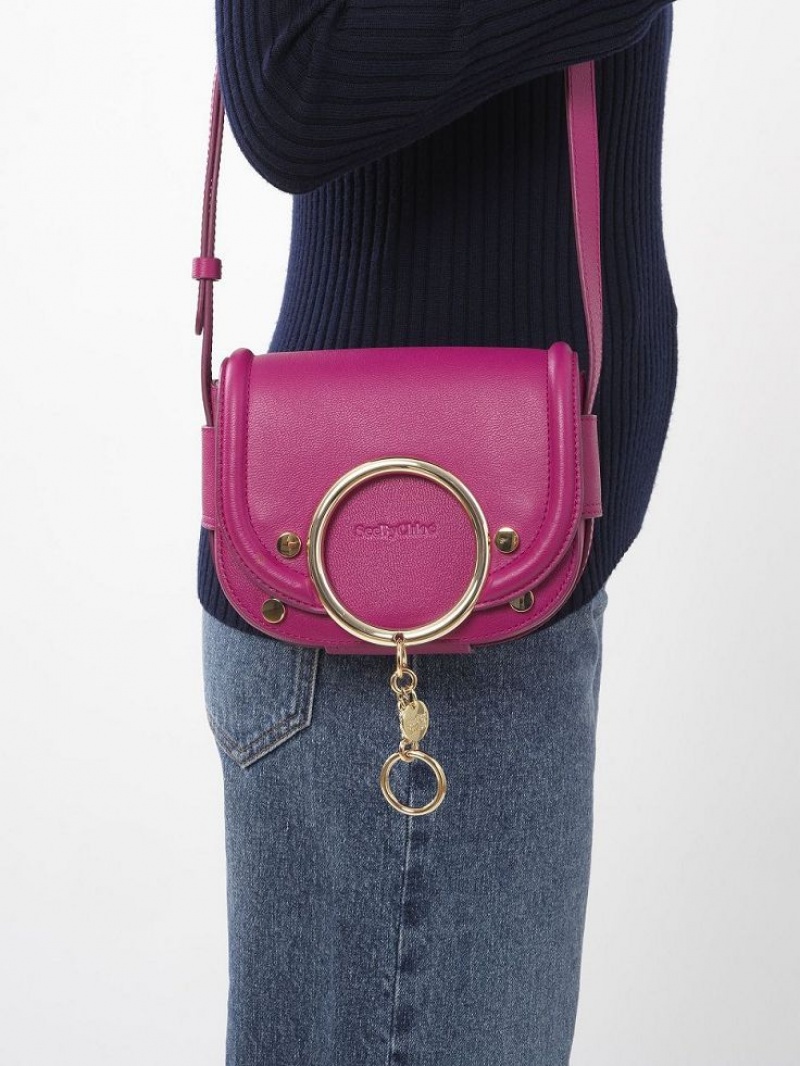 Chloe Mara Small Omuz Çantası Pembe | CHE-SR14617