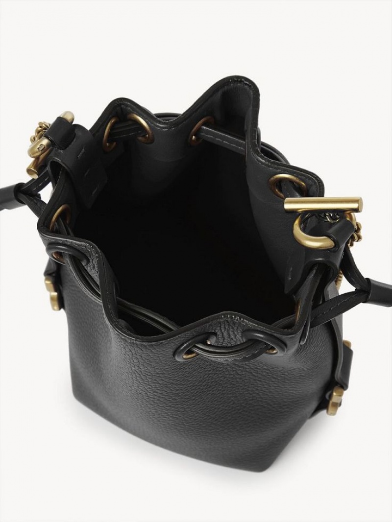 Chloe Marcie Bucket Mini Çanta Siyah | CHE-SR13718