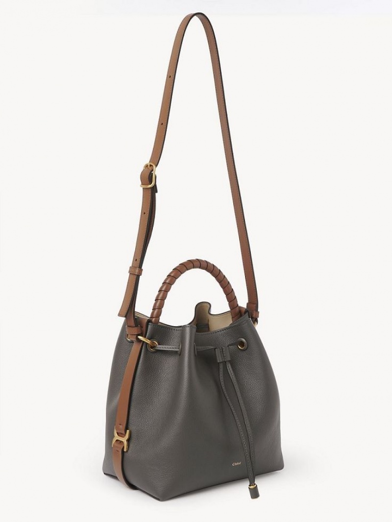 Chloe Marcie Bucket Çapraz Askılı Çanta Gri | CHE-SR13460