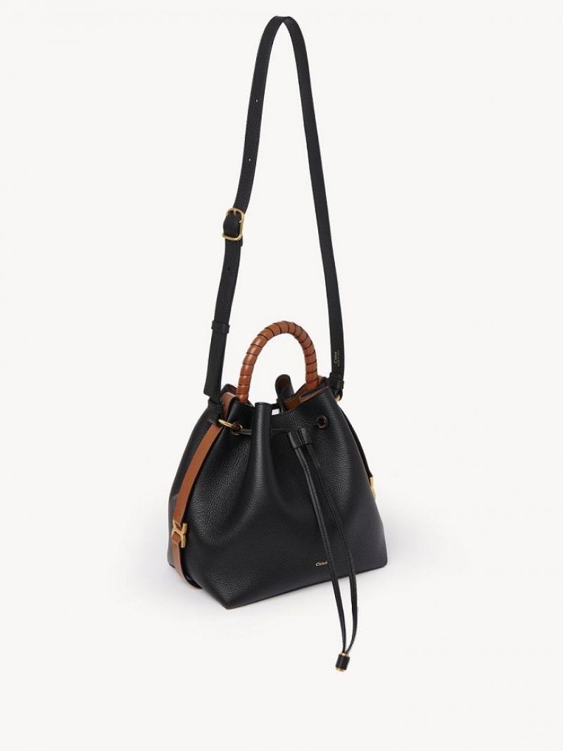 Chloe Marcie Bucket Çapraz Askılı Çanta Siyah | CHE-SR13590