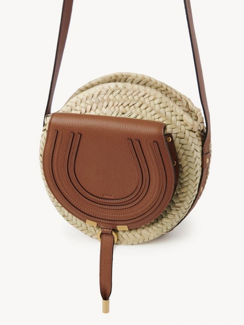 Chloe Marcie Cross-body Baskets Kahverengi | CHE-SR13639